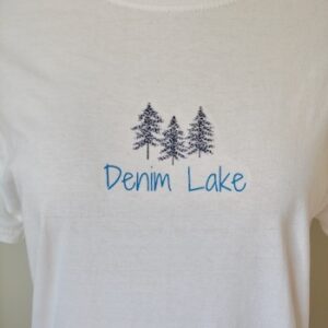 denim lake logo tshirt